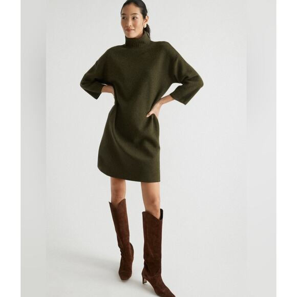 TUCKERNUCK Pomander Place Moss Green Vivianne Dress NWT Size Large - Picture 1 of 12